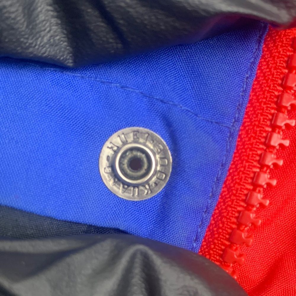 WOOLRICH | LARGE Men CASUAL LIGHTWEIGHT JACKET | COLOR BLOCK RED ROYAL BLUE 1604 - Picture 16 of 16